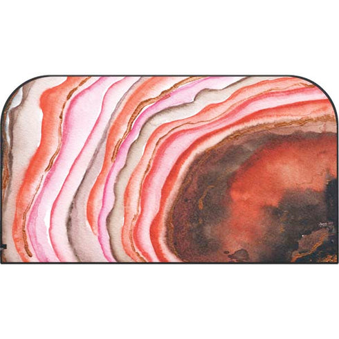 Orange Watercolor Geode Nintendo Switch 2 (2025) with Joy-Con Skin